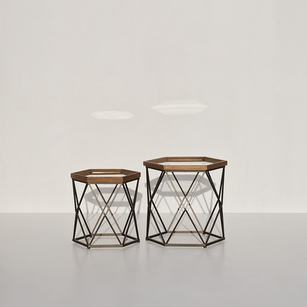 8 | Hexagon Side Tables