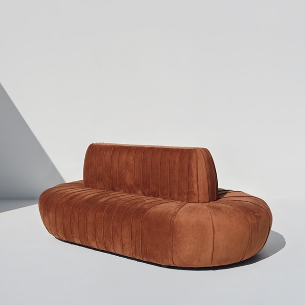 360 Sharpei Copper Velvet Sofa
