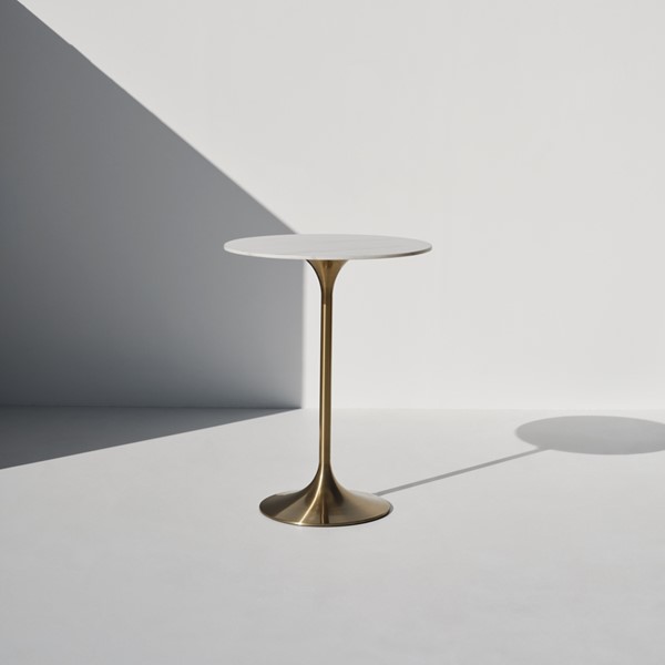 Cornett Round Marble Bar Table