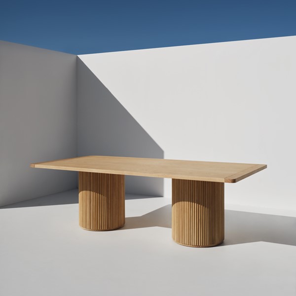 Pillar Rectangular Dining Table
