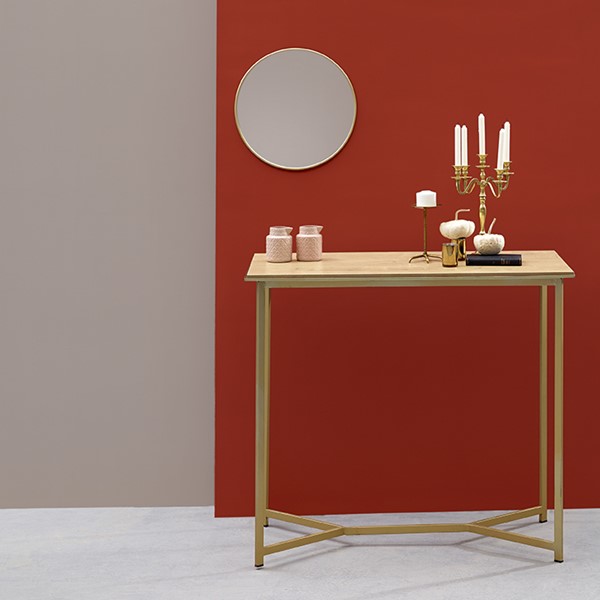 20 | Switch Gold Wooden High Console