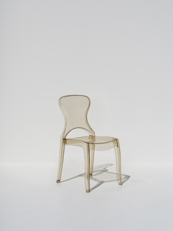 Prince Amber Transparent Chair