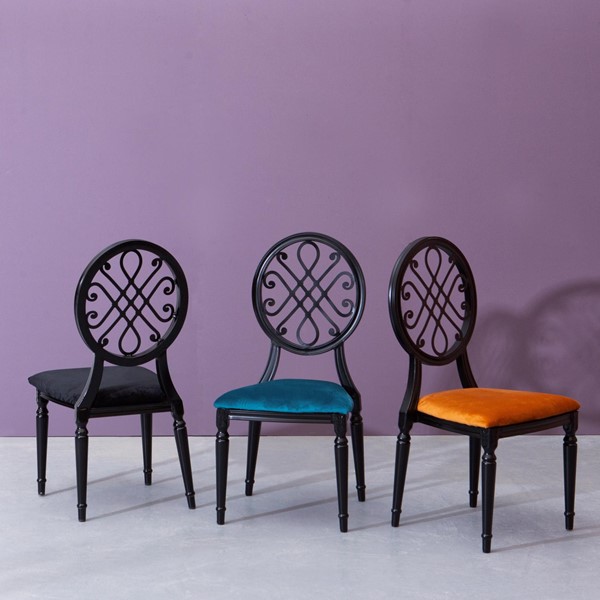 Lace Black Chair