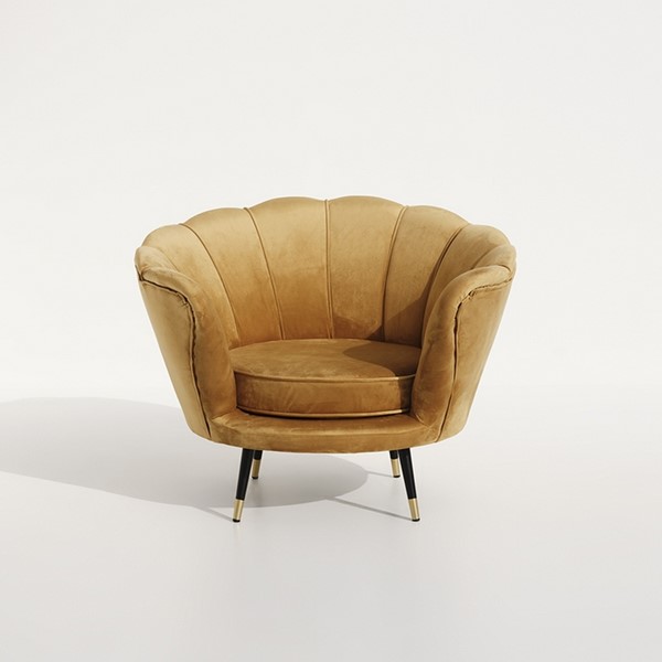 37 | Shell Gold Armchair