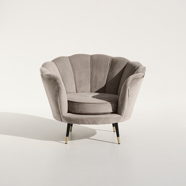44 | Shell Silver Mushroom Armchair