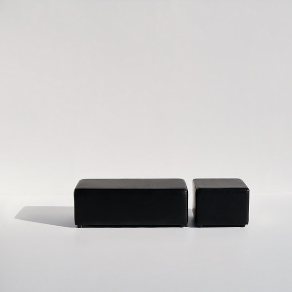 21 | Cobra Black Ottoman