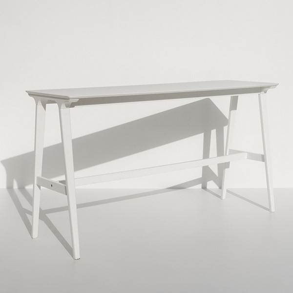 16 | Oliver White High Table 200x60