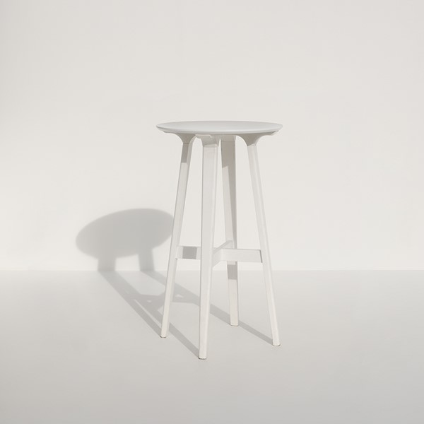 17 | Oliver White Round Bar Table