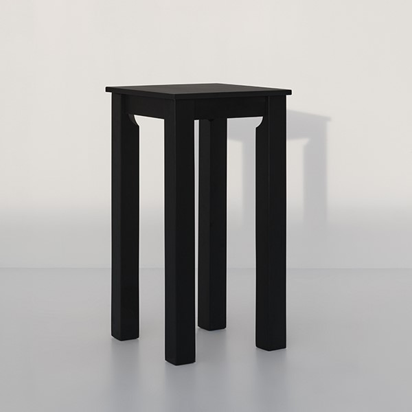 24 | Spicy Black Square Bar Table