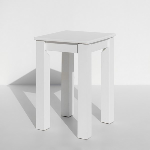 22 | Spicy White Square Bar Table