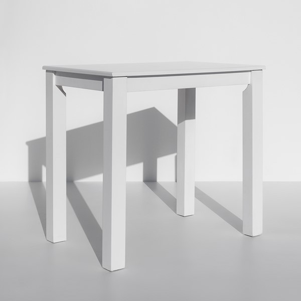 23 | Spicy White Rectangular High Table