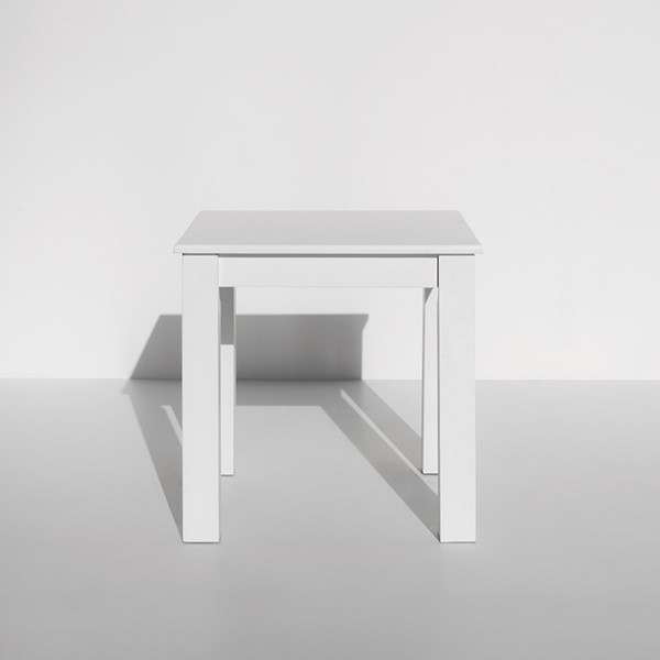 24 | Spicy White Square Dining Table