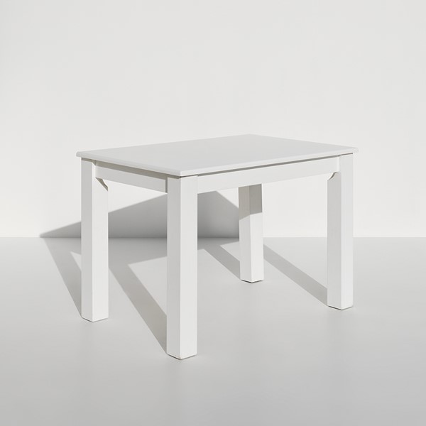 28 | Spicy White Rectangular Dining Table