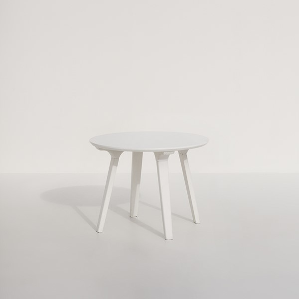 80 | Oliver White Round Lounge Table