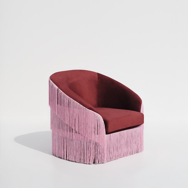 Chaplin Armchair Burgundy