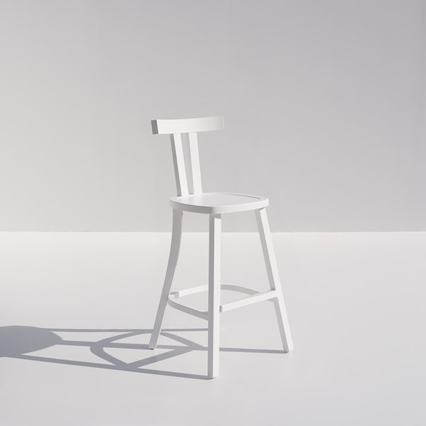 Kira White Alabaster Barchair