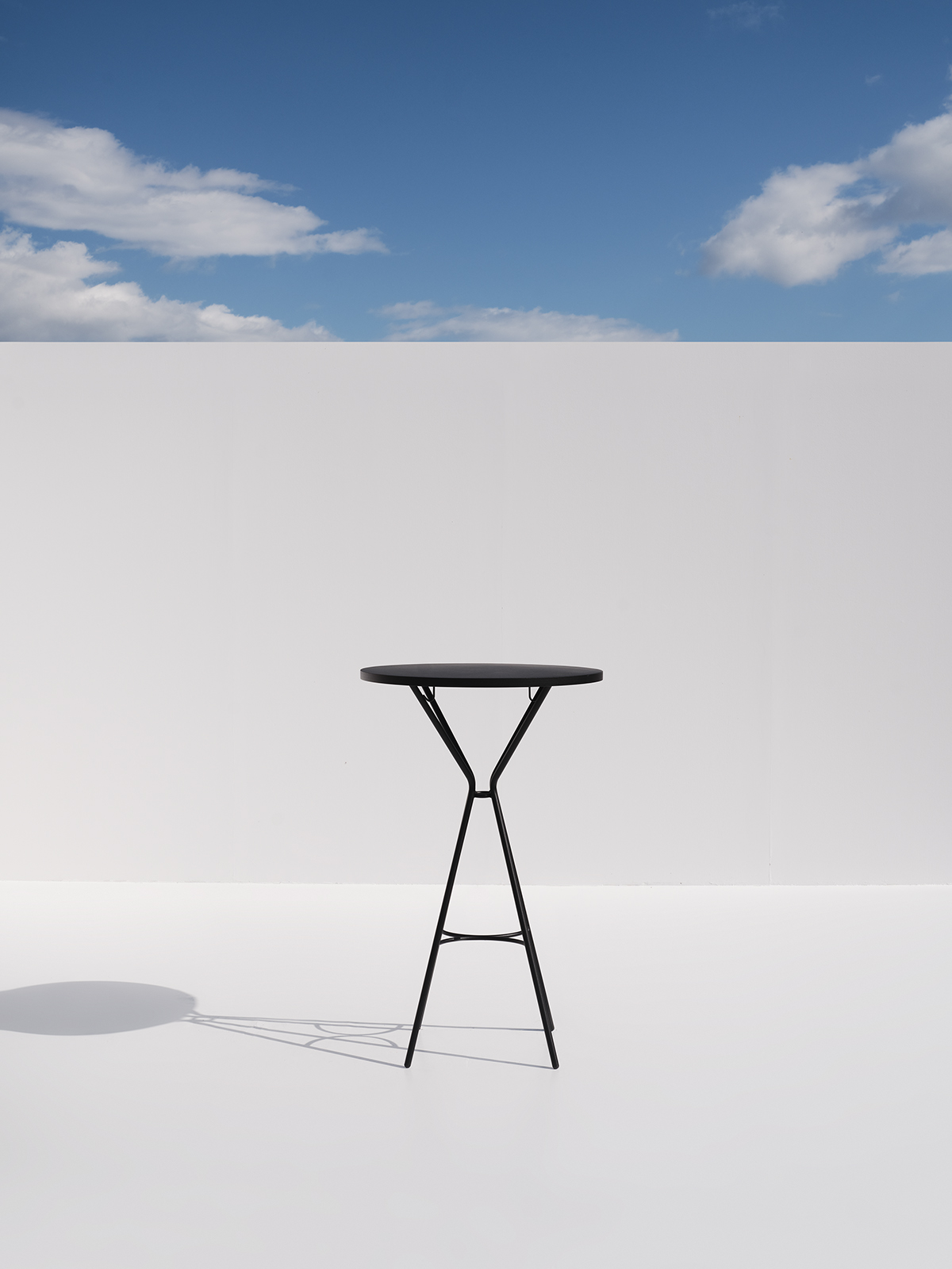 Positano Black Fer Forge High Table