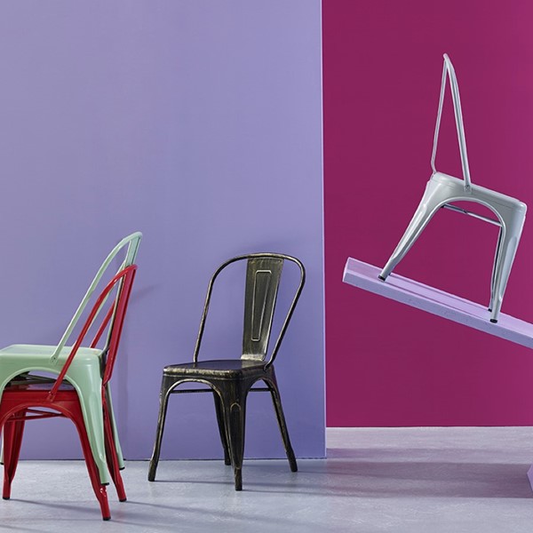 12 | Tolix Multicolored Chair