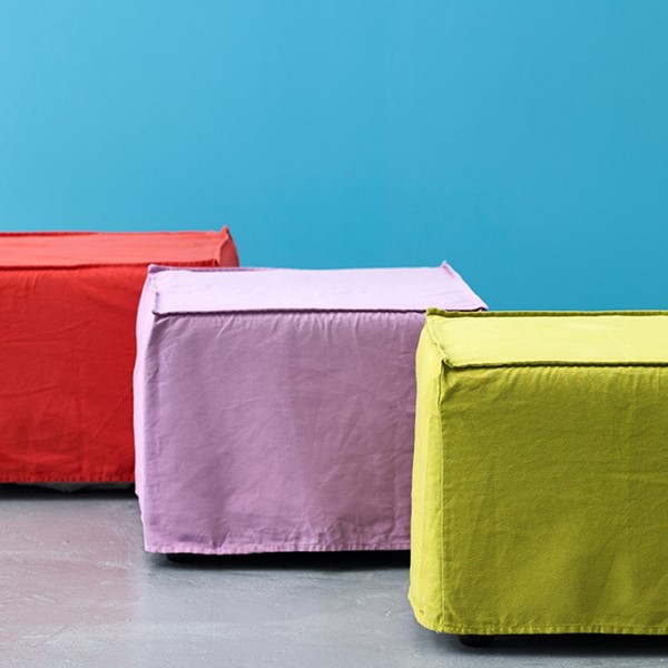 109 | Sunset Ottoman Multicolored