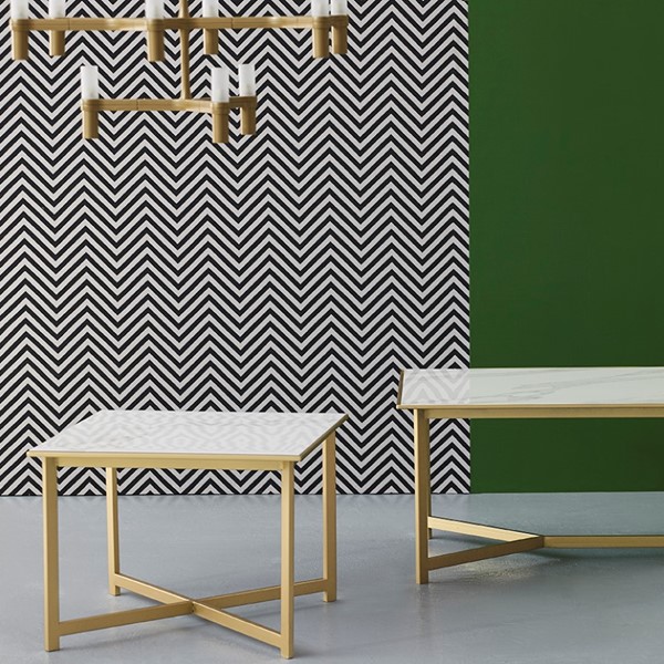 89 | Switch Gold Marble Lounge Table