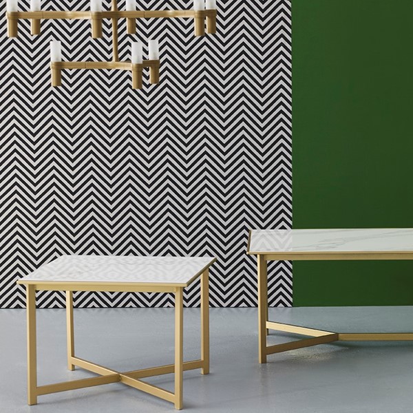 28 | Switch Gold Marble Lounge Table