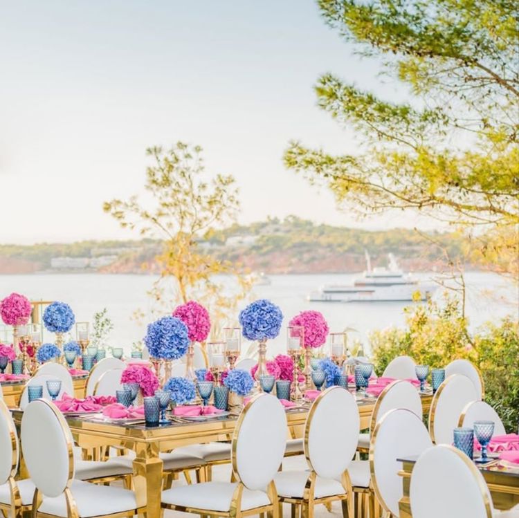 Colors & Gold Wedding