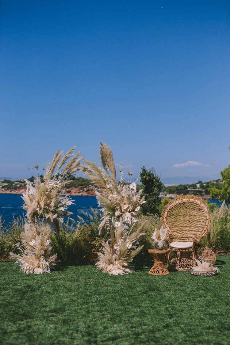Organic Beach Wedding