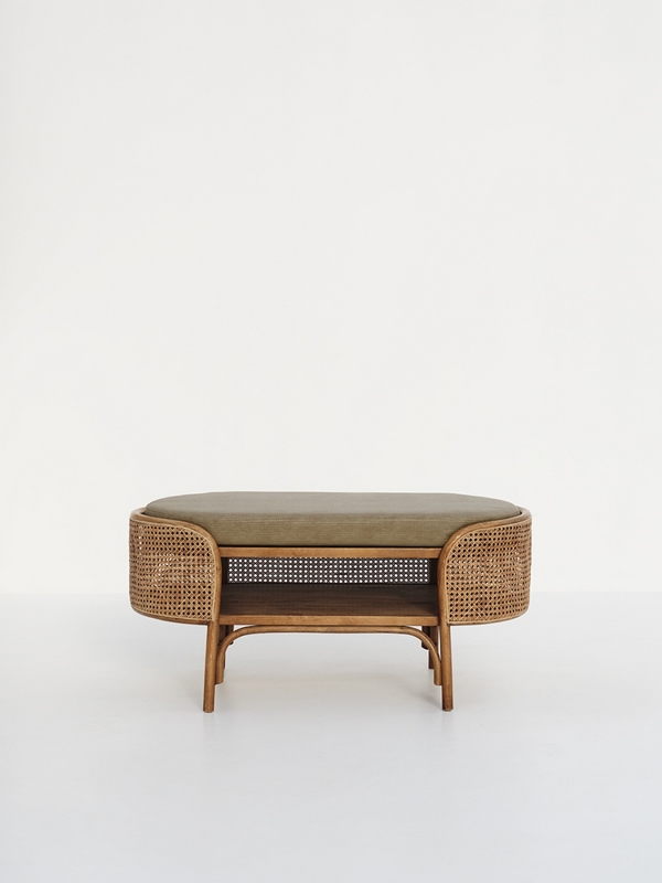 Targa Leather Bench