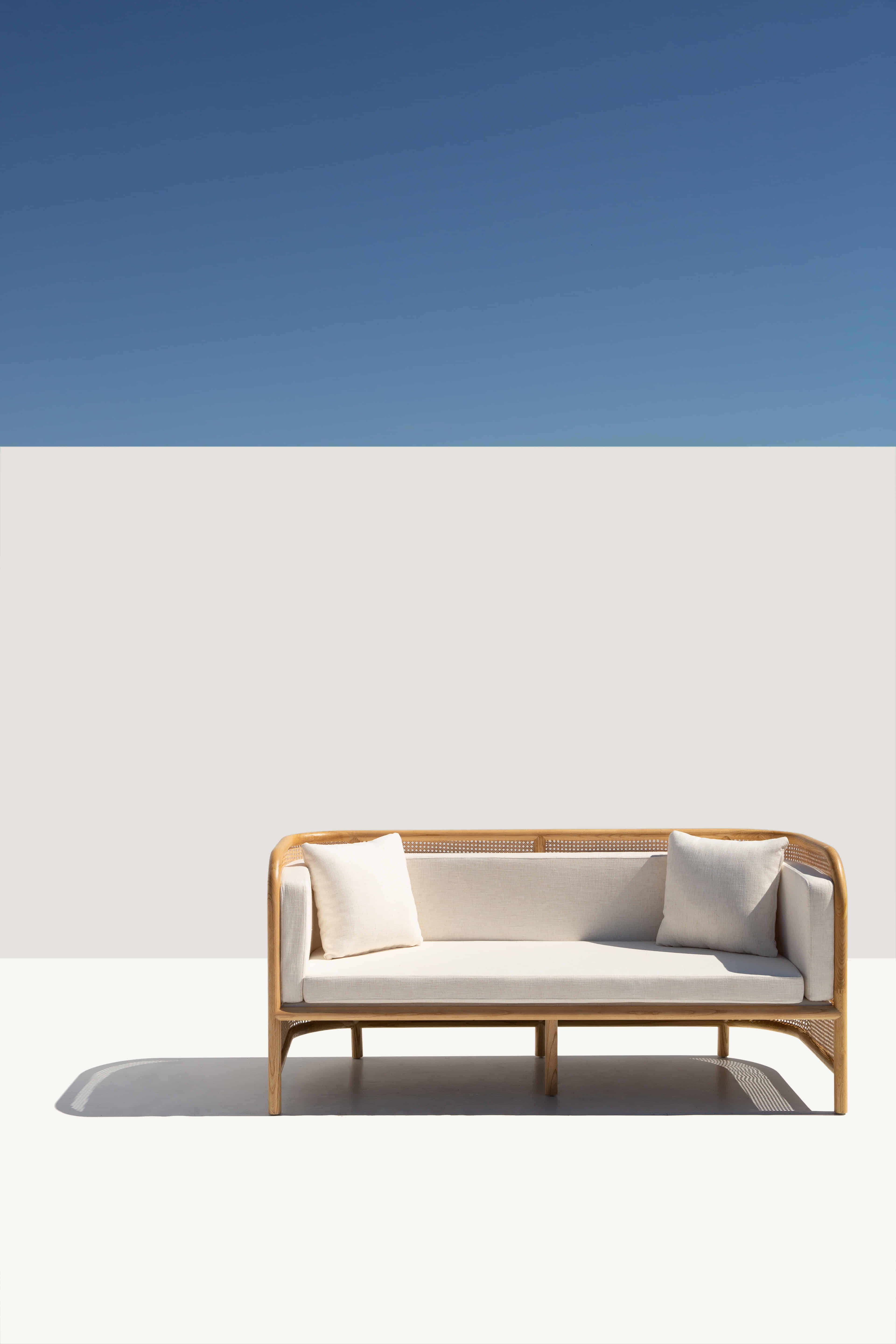 Fields Natural Linen Sofa