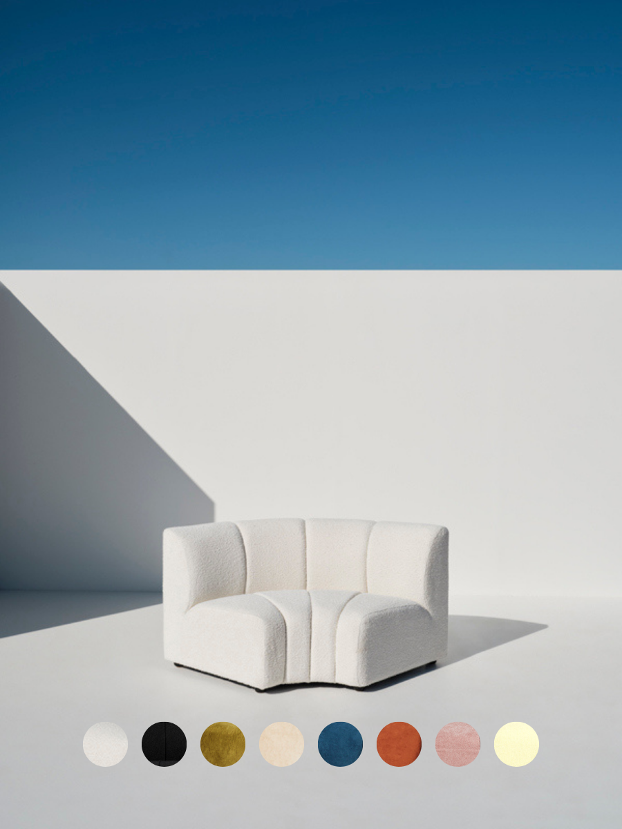 Sharpei Curved Sofa