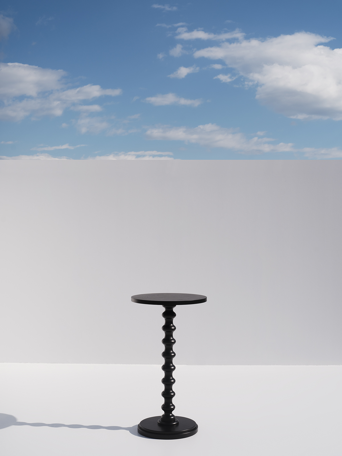 Speira Black Wooden High Table
