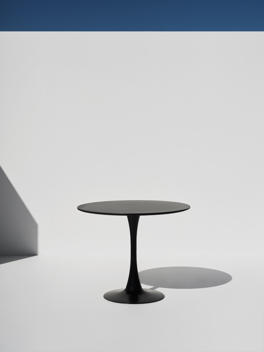 Cornett Round Black Dining Table